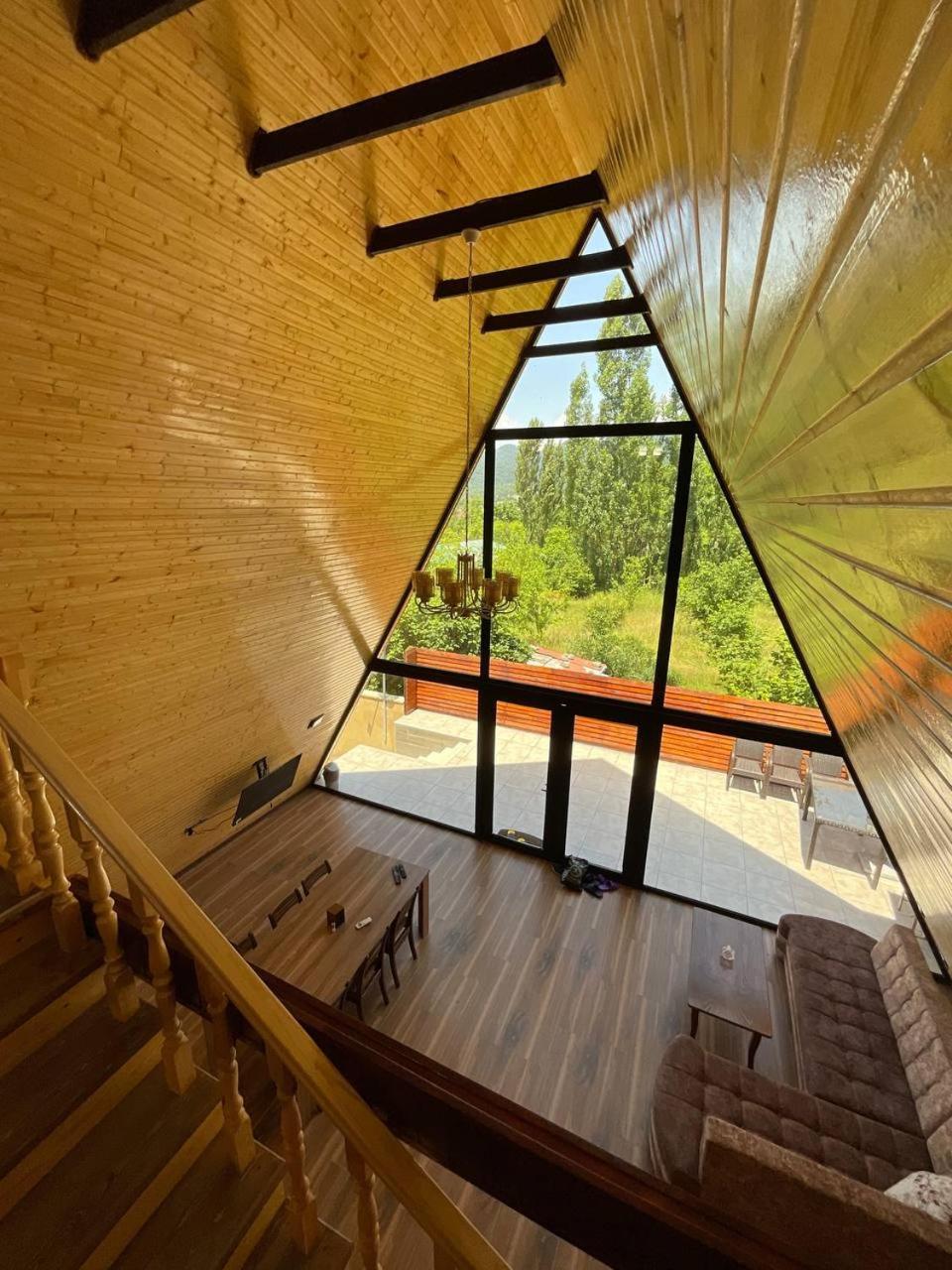 3Gozel Aframe Villa Qəbələ Exterior foto