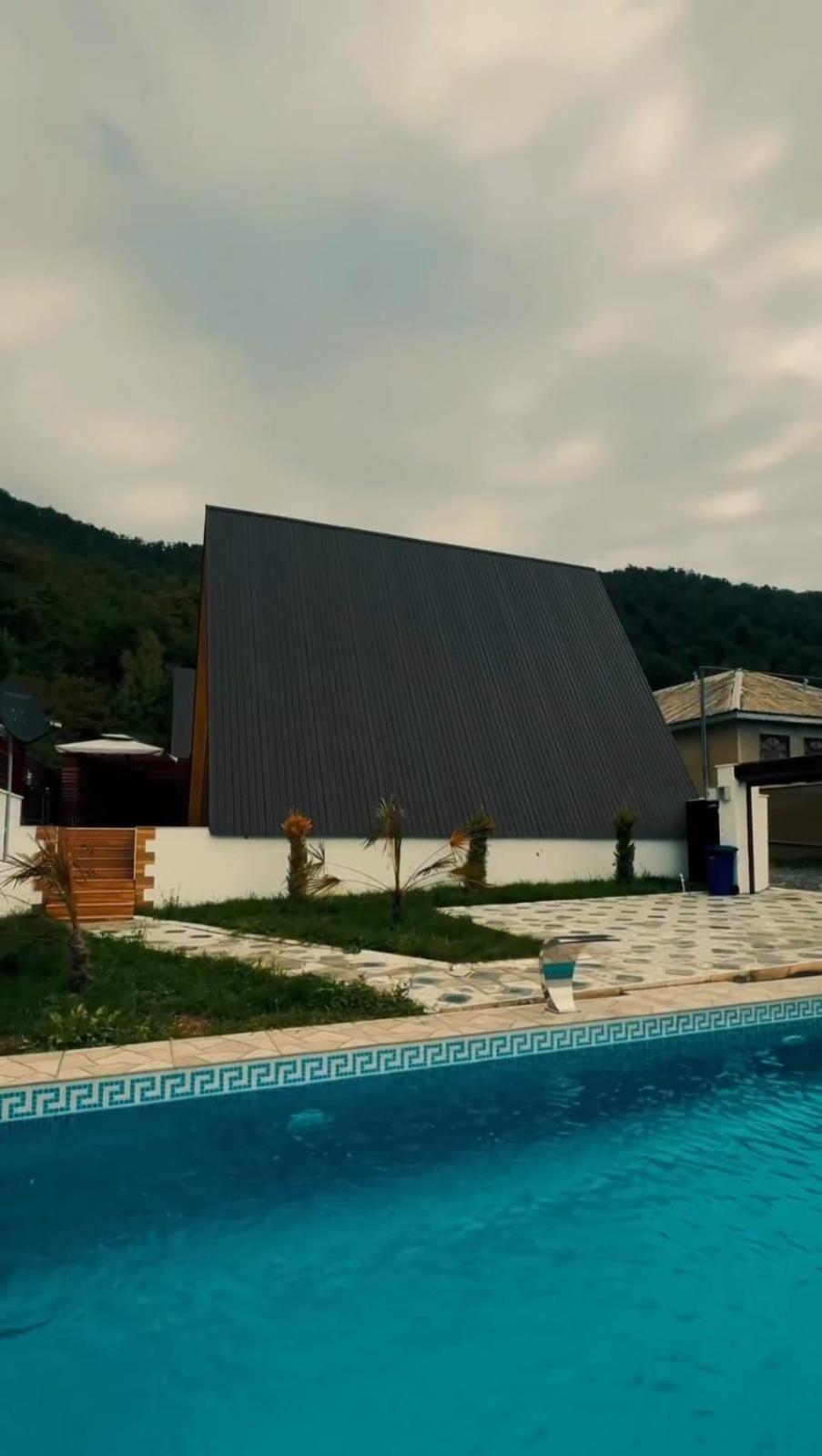 3Gozel Aframe Villa Qəbələ Exterior foto