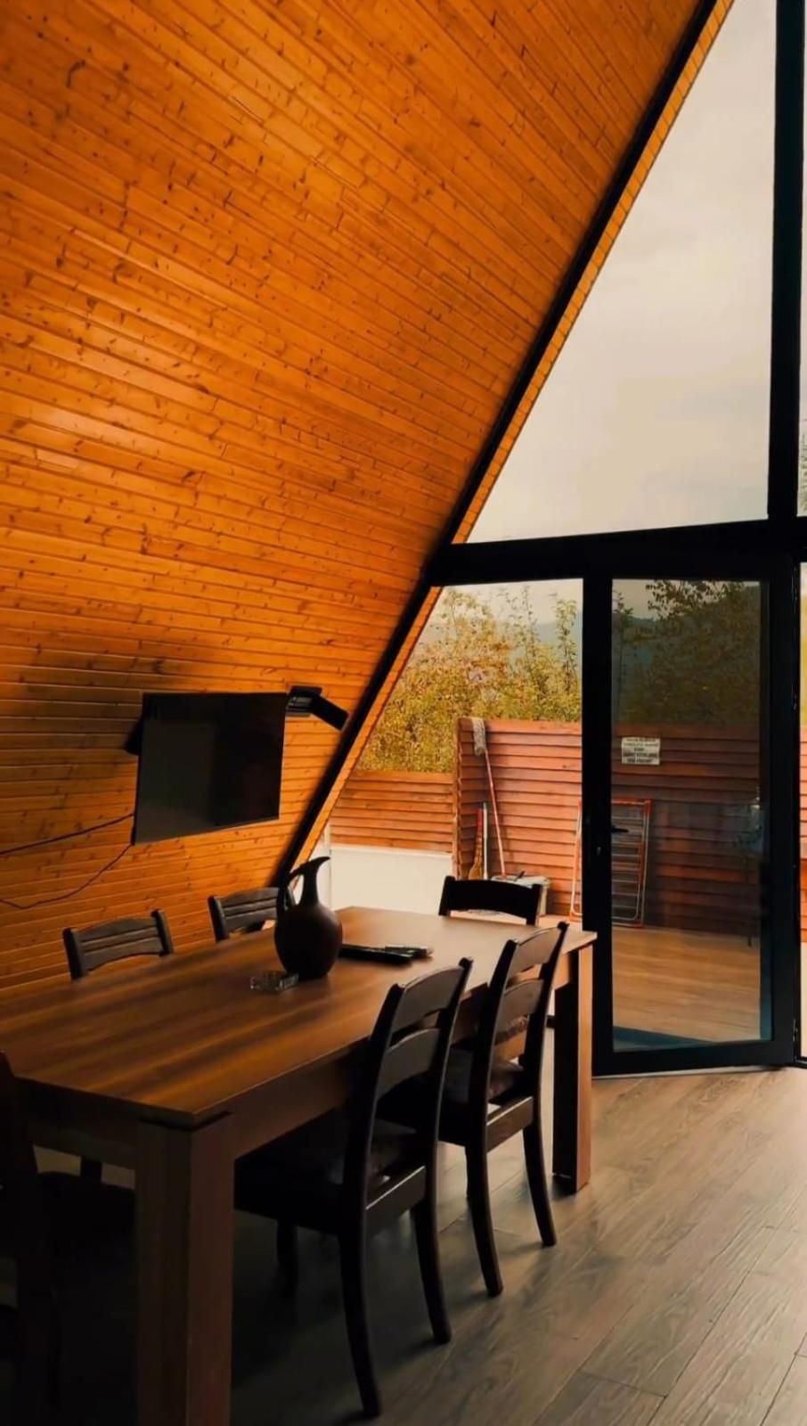 3Gozel Aframe Villa Qəbələ Exterior foto