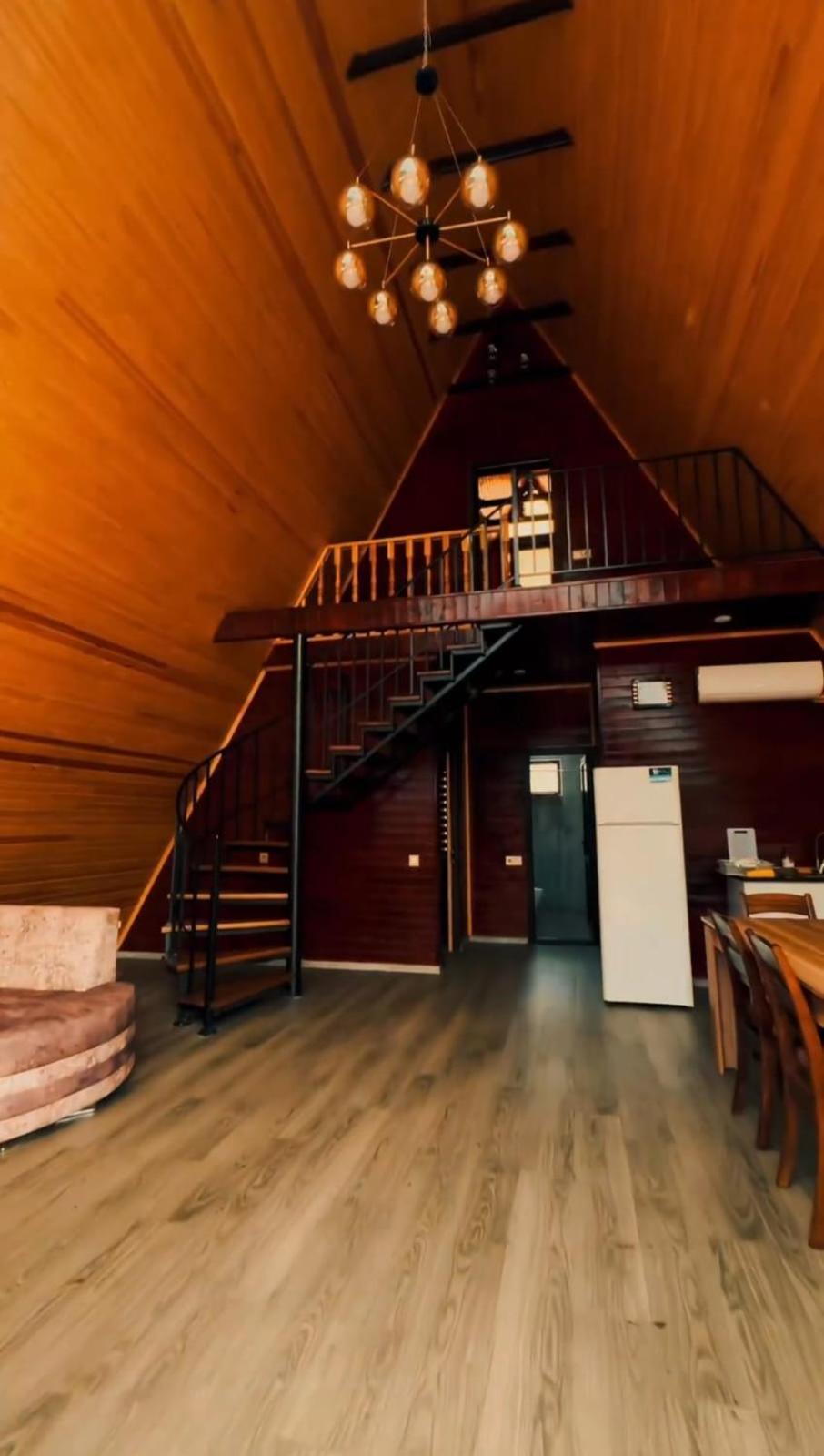 3Gozel Aframe Villa Qəbələ Exterior foto
