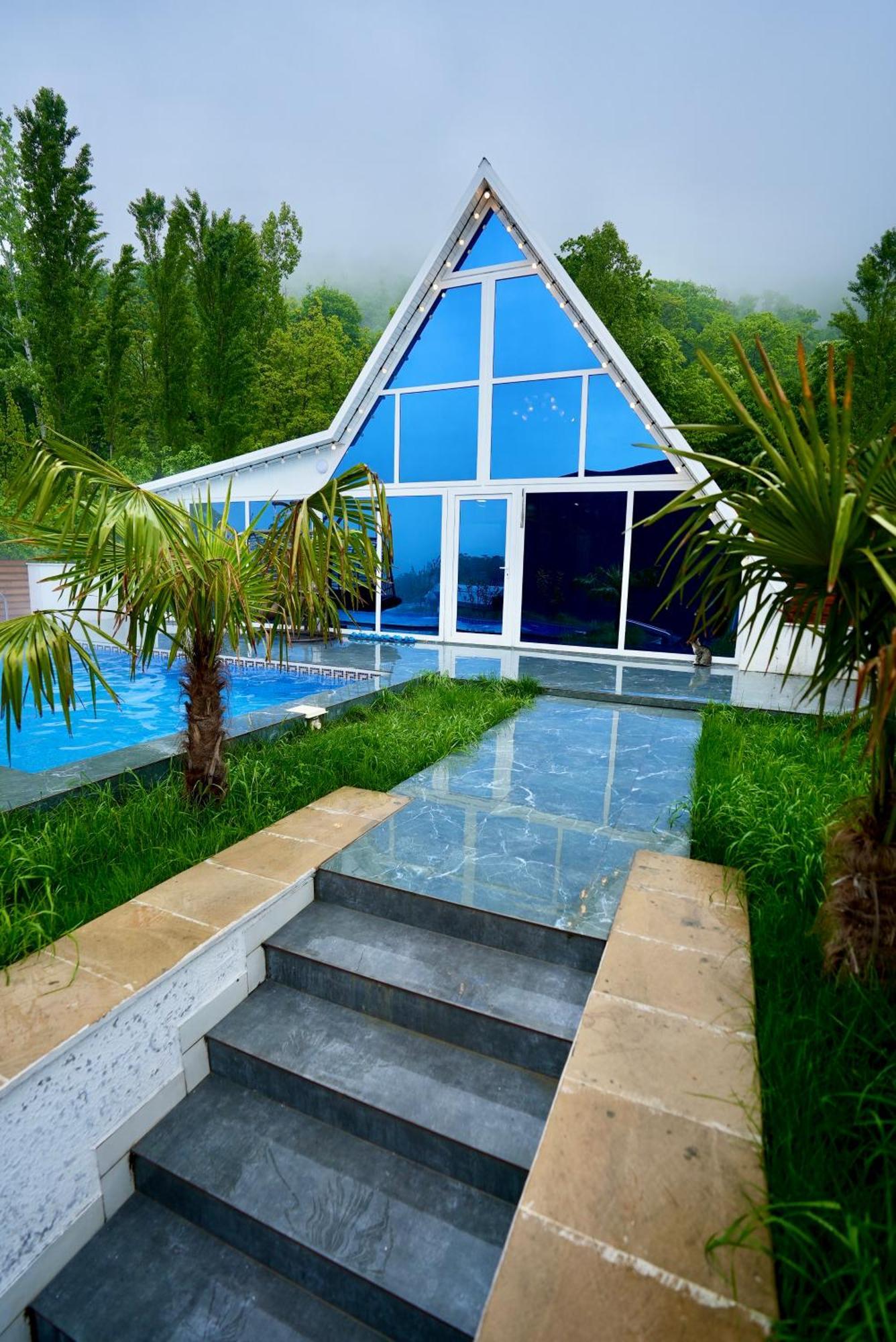 3Gozel Aframe Villa Qəbələ Exterior foto