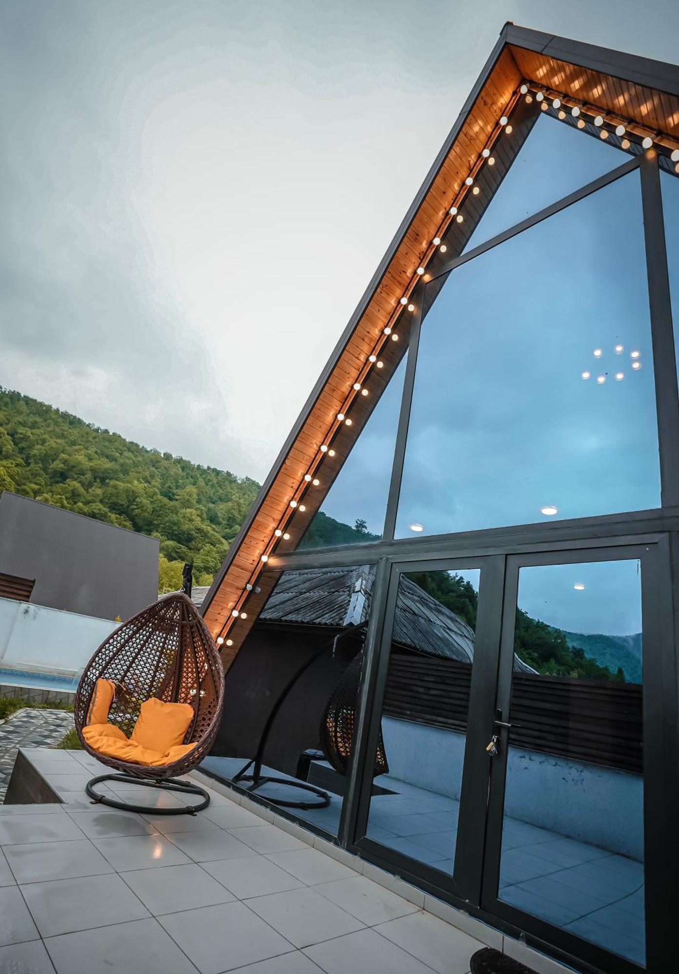 3Gozel Aframe Villa Qəbələ Exterior foto